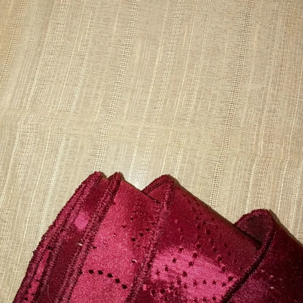 2 curtains or table cloth